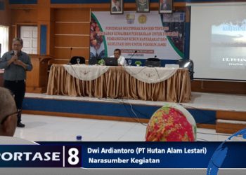 PT Hutan Alam Lestari Narasumber Dalam Pertemuan Multipihak Pelaksanaan RAN KSB
