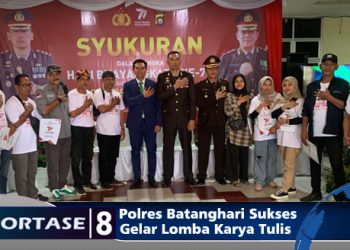 Peringati HUT Bhayangkara ke 77, Polres Batanghari Sukses Gelar Lomba Karya Tulis