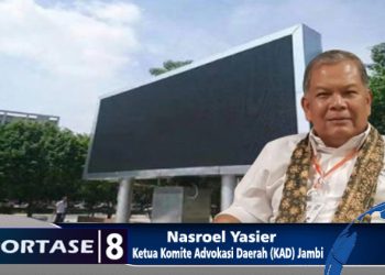 Ketua KAD Jambi Nasroel Yasier Buka Suara Terhadap Proyek Videotron Berpotensi Korupsi