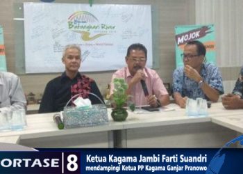 Ganjar Pranowo Akan Melantik Farti Suandri sebagai Ketua KAGAMA (Keluarga Alumni Gadjah Mada) Jambi Terpilih