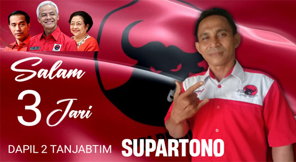 Supartono Siap Maju Caleg DPRD Dapil 2 Tanjabtim dari Partai PDIP