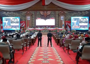 Gubernur Al Haris Ikuti Pidato Kenegaraan Presiden Dalam Rangka Penyampaian Nota Pengantar RAPBN 2024