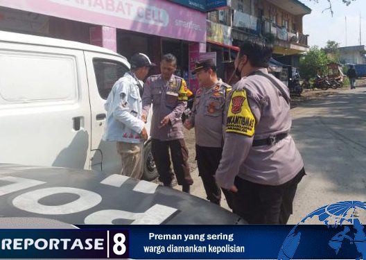 Preman Mengancam di Wilkum Sukabumi Diamankan Polisi