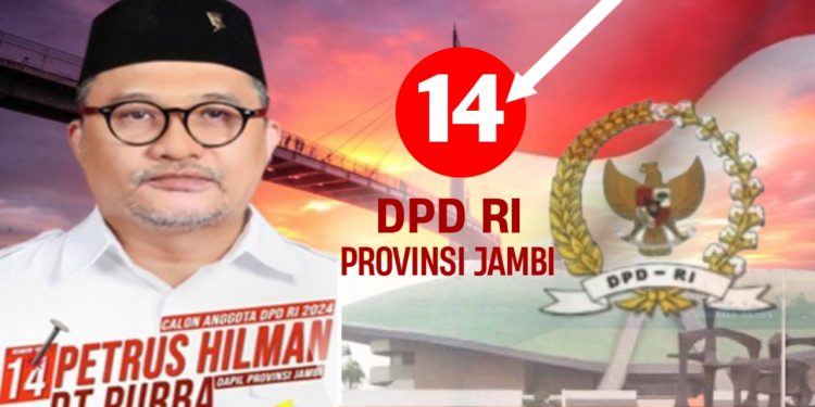 Petrus Hilman DT Purba Maju Dalam Kontestasi DPD RI 2024 Dapil Provinsi Jambi