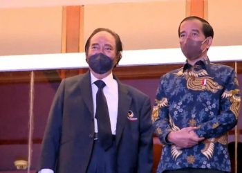 Ketua Umum Partai NasDem Surya Paloh Sambangi Istana Sore Tadi