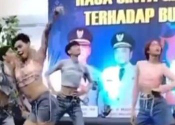 Viralnya Joget Tak Pantas di Kota Jambi Disinyalir Terkait LGBT , Panitia Ngaku Lalai