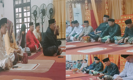 Denda Adat Diberikan oleh LAM Kota Jambi Kepada Forkom Ormas Kota Jambi Terkait Dance Pria Ala Wanita di WTC
