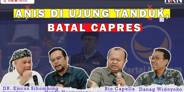 Rumah Kebudayaan Nusantara Kupas Tuntas, Anis di Ujung Tanduk Batal Capres