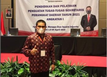 Ajrisa Windra Dilantik Bupati Batanghari Mhd Fadhil Arief menjadi Kadis PUPR