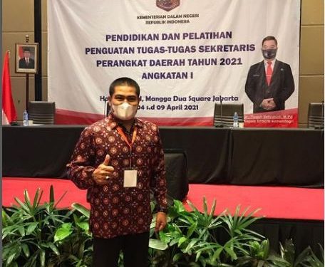 Ajrisa Windra Dilantik Bupati Batanghari Mhd Fadhil Arief menjadi Kadis PUPR