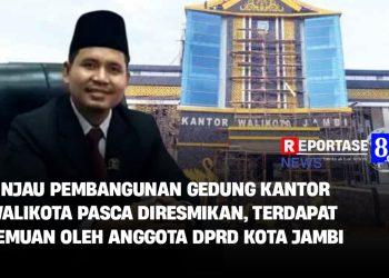 Peresmian Kantor Walikota Jambi Diduga Dipaksakan, Anggota DPRD Kota Jambi Catat Sejumlah Temuan