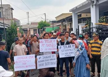Pembangunan Stockpile Batu bara Ditolak Warga, Perwakilan PT SAS Diusir