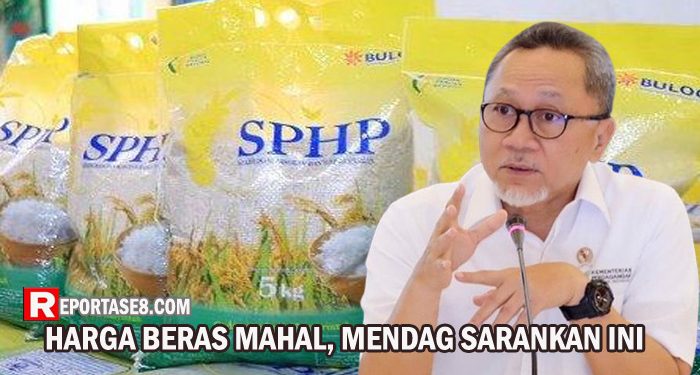 Harga Beras Mahal, Mendag Zulkifli Hasan Tawarkan Beras SPHP Bulog