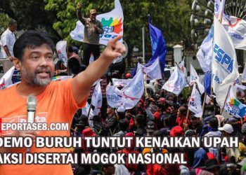 Demo Tuntut Kenaikan Upah, Buruh Gelar Aksi Mogok Nasional