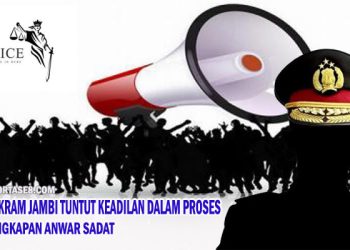 LSM AKRAM Demonstrasi Menuntut Polres Muaro Jambi Tegakan Keadilan Hukum Terhadap Masyarakat