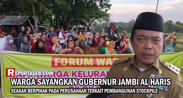 Sikap Gubernur Jambi Al Haris Sangat Disayangkan Warga, Seakan Mendukung PT.SAS