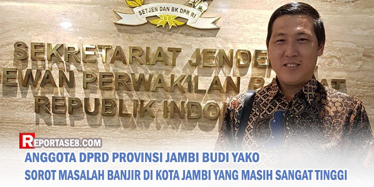 Anggota DPRD Provinsi Jambi Budi Yako : Permasalahan Banjir di Kota Jambi Masih Sangat Tinggi