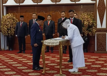 Sri Purwaningsih Resmi Dilantik Menjadi Pj Walikota Jambi