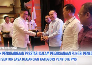 OJK Raih Penghargaan Bareskrim Polri Atas Prestasi Penegakan Tindakan Pidana Sektor Jasa Keuangan
