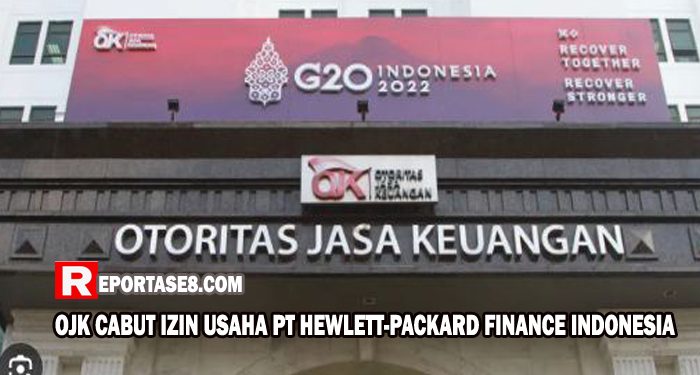 OJK Cabut Izin Usaha PT Hewlett-Packard Finance Indonesia