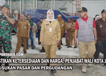 Pastikan Ketersediaan dan Harga, Penjabat Wali Kota Jambi Blusukan Pasar dan Pergudangan
