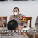Polresta Jambi Gelar Rapat internal Persiapan Operasi Lilin 2023, Pengamanan Natal 2023 dan Tahun Baru 2024