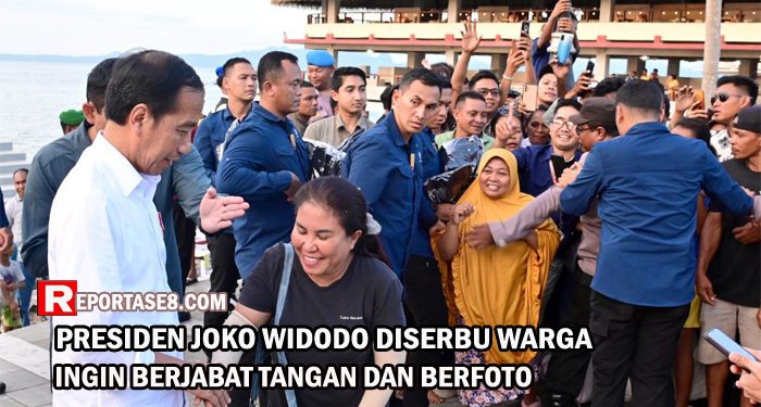 Tiba di Kota Kupang, Presiden Jokowi Sapa Warga di Kawasan Pantai Kelapa Lima