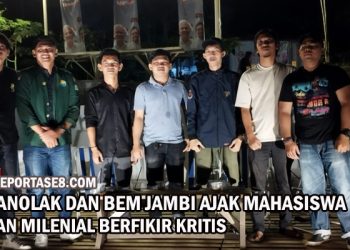 GANOLAK Bersama BEM Jambi Ajak Mahasiswa dan Milenial Meneropong Pemimpin Yang Ideal Menuju Pemilu 2024