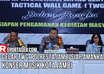 Polresta Jambi Gelar TWG Guna Amankan Hiburan Rakyat Konser Musik