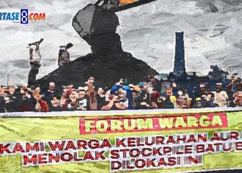 Dampak Buruk Pembangunan Stockpile Batubara Oleh PT SAS, Warga Tolak Pembangunan