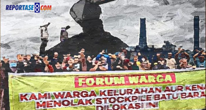 Dampak Buruk Pembangunan Stockpile Batubara Oleh PT SAS, Warga Tolak Pembangunan