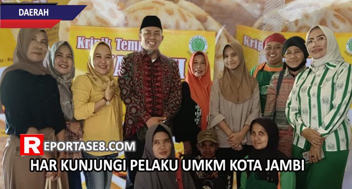 HAR Bacalon Walikota Jambi 2024 Kunjungi Pelaku UMKM dan Mendukung Penuh Kegiatan UMKM