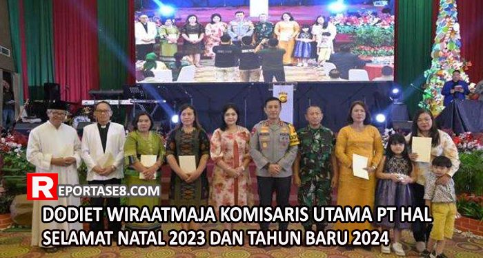 Dodiet Wiraatmaja Komisaris Utama PT HAL Ucapkan Selamat Natal 2023 dan Tahun Baru 2024