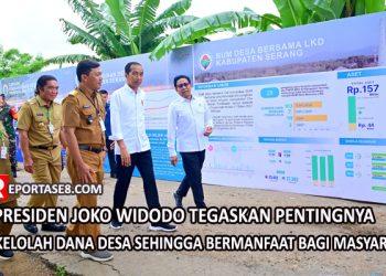 Bertemu Kepala Desa se-Kabupaten Serang, Presiden: Kelola Dana Desa untuk Kemanfaatan Masyarakat