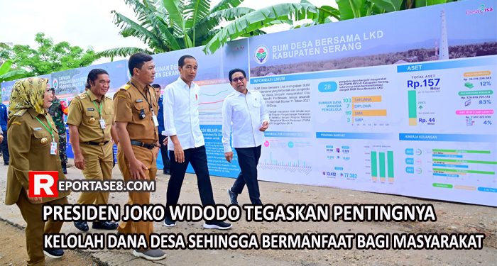 Bertemu Kepala Desa se-Kabupaten Serang, Presiden: Kelola Dana Desa untuk Kemanfaatan Masyarakat