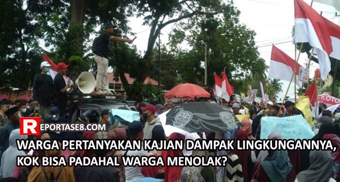 Warga Kelurahan Aur Kenali Pertanyakan Kajian Dampak Lingkungannya, Kok Bisa Padahal Warga Menolak?