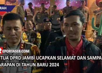 Ketua DPRD Jambì Ucapkan Selamat dan Sampaikan Harapan di Tahun Baru 2024
