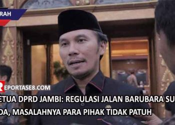 Ketua DPRD Jambi: Regulasi Jalan Barubara Sudah Ada, Masalahnya Para Pihak Tidak Patuh