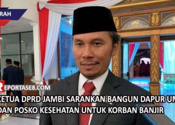 Ketua DPRD Jambi Sarankan Bangun Dapur Umum dan Posko Kesehatan Untuk Korban Banjir