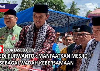 Edi Purwanto Ketua DPRD Provinsi Jambi Sampaikan Manfaatkan Mesjid sebagai Wadah Kebersamaan