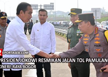 Presiden Jokowi Resmikan Jalan Tol Pamulang-Cinere-Raya Bogor