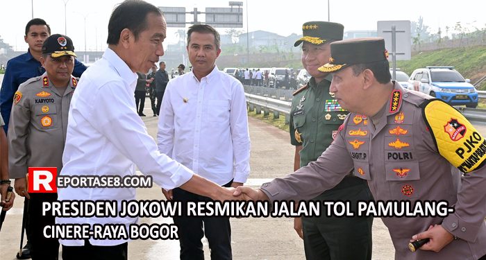 Presiden Jokowi Resmikan Jalan Tol Pamulang-Cinere-Raya Bogor