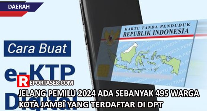 Jelang Pemilu 2024 Ada Sebanyak 495 Warga Kota Jambi Yang Terdaftar di DPT