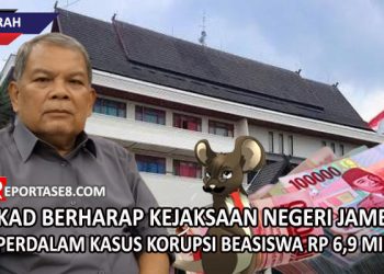 KAD Berharap Kejaksaan Negeri Jambi Perdalam Kasus Korupsi Beasiswa Rp 6,9 Miliar