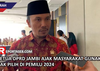 Ketua DPRD Jambi Ajak Masyarakat Gunakan Hak Pilih di Pemilu 2024