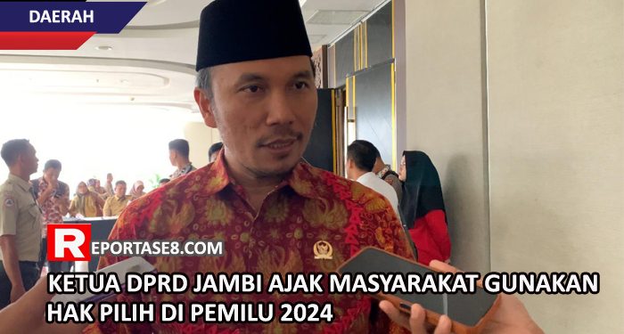 Ketua DPRD Jambi Ajak Masyarakat Gunakan Hak Pilih di Pemilu 2024