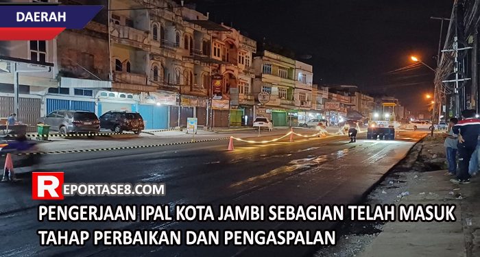Waskita Karya Lakukan Pengaspalan di Jalan Orang Kayo Pingai, Lainnya Bertahap
