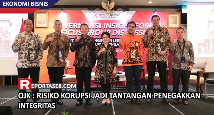 OJK : Risiko Korupsi Jadi Tantangan Penegakkan Integritas