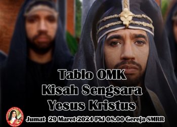 Gelar Tablo “Kisah Sengsara Yesus” Hadir Spektakuler di Gereja St. Maria Ratu Rosario Jambi