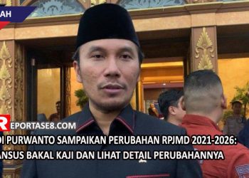 Edi Purwanto Sampaikan Perubahan RPJMD 2021-2026 : Pansus Bakal Kaji dan Lihat Detail Perubahannya